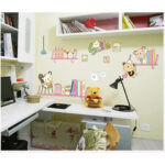 Ay7061  Wall Sticker Shelves Kids Room Decal Nursery Home Decor Removable Wall Poster PVC Wallpaper - Image 5