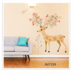 WoW Wall Stickers Colorful Dear Wall Removable Sticker JM7239 - Image 3