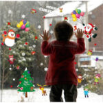 Decorative decal 69X90CM Merry Christmas SK9244 - Image 3