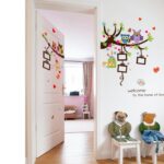 Cartoon Owls Photo Frame Wall Art Stickers Decal DIY Kids Bedroom Home Decor SK9121 - Image 4