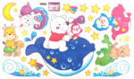 WoW Wall Stickers 60 cm Cartoon Dolphins and AnimalsXY Series Removable Sticker - Image 2