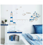 Generic Home-AY9185 Wall Sticker Bedroom Wall Stickers Background Wall Inspiration Art - Image 2