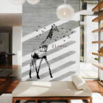 Giraffe  Wall Sticker SK9198 - Image 2