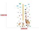 Children's room wall sticker Happy Farm Poultry Animals Height Chart Wallpaper Baby Cartoon Children'S Room Decoration Wall Stickers Nursery Measure Stickers xl8223 - Image 7