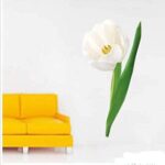 Flowers Wall Sticker (PVC Vinyl, 70 cm x 50 cm) Self Adhesive Sticker - Image 2