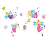 Wall Stickers, Durable Decals For Children Room, Nursery, Daycare and More (Fairies and size 60x90 jm8300 - Image 5