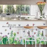 Cactus Plant Decals Wall Sticker Bedroom Bathroom Cabinet Wall Paste - Image 2