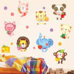 Animal-themed Wall Decals for Kids size (50x70 cm) dm570173 - Image 2