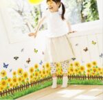 WALLSTICKER 50X70 SK7060 SUN FLOWER N GRASS - Image 3