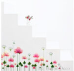 WALLSTICKER/WALL STIKER-50X70-XY8039-WEDDING FLOWER XY8039 - Image 2