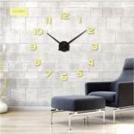Wall Clocks 3D Clock Acrylic Mirror - Image 4