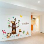 Animal Happy Tree Wall Sticker Removable Wall Sticker - Image 4