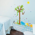brian wall sticker adhesive wall decor stickers home decor sk9072 - Image 6