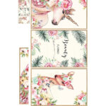 Unicorn Photo Frame Wall Stickers Sk9314 - Image 3