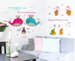 Dolphin and Fish Wall Stickers for Kids Rooms, Bathroom, Tile, Glass, Home Decorations, 5** - Image 2
