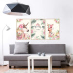Unicorn Photo Frame Wall Stickers Sk9314 - Image 2