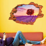 Wall Sticker Scenery | Wall Decoration | Sunset Sticker - Image 2