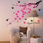 Bird and Flower Wall Sticker AY936 - Image 3