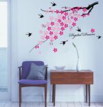 Bird and Flower Wall Sticker AY936 - Image 5
