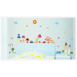 Wall sticker - Fairytale town size 50x70 ay7059 - Image 2