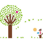 Wall Sticker, Heart Sprouting Tree, 60x90cm, Wallpaper Sticker, Rental Friendly, Removable, DIY, Redecorating, Interior, Tree, Leaf, Heart, Cute size 60x90 ay846 - Image 3