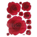 Rose red Rose Wall Sticker DM570112 - Image 2
