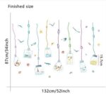 Sk7067 Fallen Wish Bottle Bedroom Living Room Bathroom Window Removable Vinyl Wall Sticker - Image 7