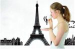 I Love Paris Eiffel Tower StickerDM570002 - Image 3