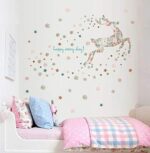 CRYSTAL KIDS  Christmas New Year Wall Decoration Reindeer Snowflake Christmas Wall Sticker Decal size 50x70 xls7166 - Image 5