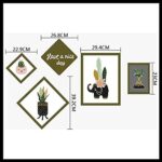 Elephant and Pattern Wall Sticker, Multi Color size 50x70 sk7118 - Image 5