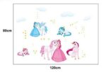 NC5070-1  Princess Kids Decorative Wall Stickers J_EGOY (Multicolour) - Image 6
