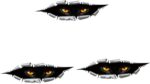 Halloween Car Sticker Scary  Horror Eyes Design Universal Computer Sticker Car Decal Laptop Sticker Fashion Punk Festival Vehicle  nc840w3  Size  21x5cm - Image 5