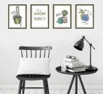 HM71005n WALLSTICKER PLANTS AND FRAME - Image 3
