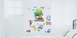 FeiFei (FeiFei) Rental OK! Removable W106 = Doraemon Wall Sticker (Accessories: Exclusive Poster Case Packaging + Practice Decal + Simple Instruction Manual) Wall Sticker / Interior Sheet / Remake - Image 5
