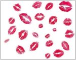 Wall Stickers 24pcs Red Lips Model Ay7086 - Image 2