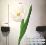 Flowers Wall Sticker (PVC Vinyl, 70 cm x 50 cm) Self Adhesive Sticker - Image 4