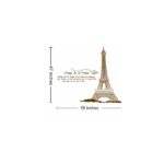 Rainbow Wall-stickers Wall Decor Removable Decal Sticker - Paris Eiffel Towe rJM7092 - Image 4
