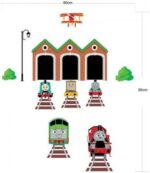 Thomas The Tank Engine Tank Friends Set Decal Decor Baby Art Wall Sticker Stickers Decoration Kids Bedroom Removable Mural Nursery size 50x70 ay738 - Image 4