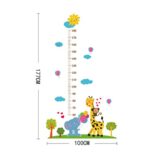 Wall Sticker Background Wall Sticker Height Gauge Cartoon Measure Height Measuring Device Family Home Wall Sticker Bedroom Child Children Growth Chart Art Room Decor - Image 3