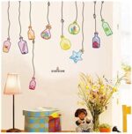 Ay919 JAAMSO ROYALS Wish Bottle Mason Jar ' Wall Sticker - Image 3