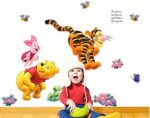 Pooh Wall Winnie Sticker Disney Decal Vinyl Decor Art Kids Decals Home Room - Image 5