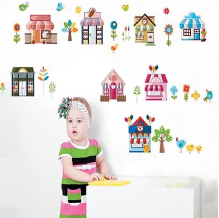 Wall Sticker Mural Nursery Kids Room Wall Decals size (60x90) mj9004