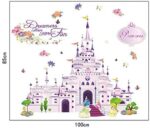 Princess Fantasy Castle Removable Wall Stickers Decals Kids Nursery Decor Art Mural - Image 8