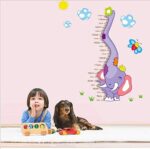 Ufingo Cartoon Elephant Height Chart Decals, Children's Room Nursery Removable Wall Stickers Murals - Image 5