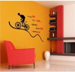 Ay6069Wall Stickers Decorative Decals Wall Letters for Design - Image 2