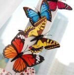 Pack of 3 Multicolor Magnetic Butterfly - Image 2
