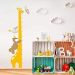 Jm8242 Wall Sticker Kids Growth Height Graphic PVC Stickers Home Decoration - Image 3