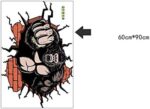 Gorilla Break Up The Wall 3D Wall Sticker Home Decor Kids Bedrooms Animal Funny Wall Decal - Image 5