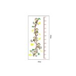 Abq6601 Buy docooler Cute Monkey Tree Height Scale Measurement for Child Kid Removable Wall Art Decals Stickers Mural ABQ6601 (60* 45cm) Online at desertcart BruneiGroup 25 - Image 5