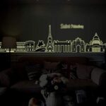 Diy Wall Stickers Landscape Building Living Room Wall Decals Wallpaper size abq9625 - Image 3